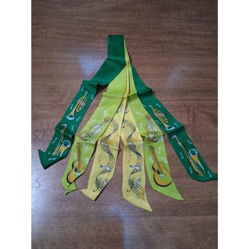 Silk Multi Bookmark Musical Instruments Placeholder
